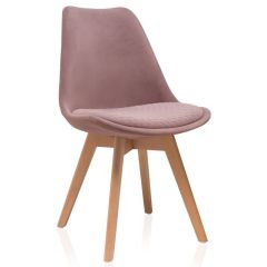 Стул деревянный Bonuss light purple / wood в Верхней Салде - verhnyaya-salda.mebel24.online | фото 1