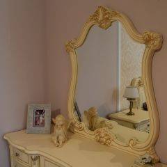 Туалетный стол + Зеркало Мона Лиза (крем) в Верхней Салде - verhnyaya-salda.mebel24.online | фото 7