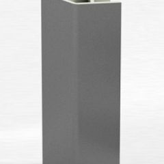 Угловое соединение для цоколя 135 гр. h100 мм (Алюминий, Белый, Черный, Сонома) в Верхней Салде - verhnyaya-salda.mebel24.online | фото