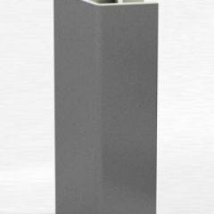 Угловое соединение для цоколя 135 гр. h150 мм (Алюминий, Белый, Черный, Сономаый) в Верхней Салде - verhnyaya-salda.mebel24.online | фото