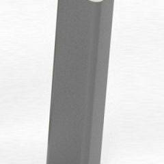 Торцевая заглушка для цоколя h150 мм Цвет Алюминий (Алюминий, Белый, Черный, Сонома) в Верхней Салде - verhnyaya-salda.mebel24.online | фото 1