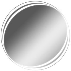 Зеркало Берг 700х700 с подсветкой Домино (GL7055Z) в Верхней Салде - verhnyaya-salda.mebel24.online | фото
