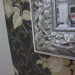 Зеркало большое Тиффани Premium черная/серебро (ТФ/02(П) в Верхней Салде - verhnyaya-salda.mebel24.online | фото 3