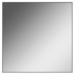 Зеркало Corsica 600х600 black без подсветки Sansa (SB1064Z) в Верхней Салде - verhnyaya-salda.mebel24.online | фото