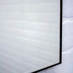 Зеркало Eclipse 100 black с подсветкой Sansa (SE1032Z) в Верхней Салде - verhnyaya-salda.mebel24.online | фото 6