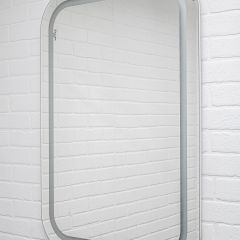Зеркало Elis 100 white с подсветкой Sansa (SEe1045Z) в Верхней Салде - verhnyaya-salda.mebel24.online | фото 2