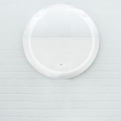 Зеркало Gia 75 white с подсветкой Sansa (SGa1044Z) в Верхней Салде - verhnyaya-salda.mebel24.online | фото 3