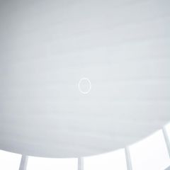 Зеркало Маскат 700х700 с подсветкой Домино (GL7057Z) в Верхней Салде - verhnyaya-salda.mebel24.online | фото 4