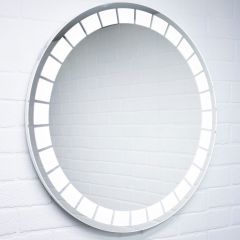 Зеркало Маскат 700х700 с подсветкой Домино (GL7057Z) в Верхней Салде - verhnyaya-salda.mebel24.online | фото 3