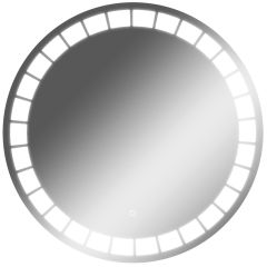 Зеркало Маскат 700х700 с подсветкой Домино (GL7057Z) в Верхней Салде - verhnyaya-salda.mebel24.online | фото