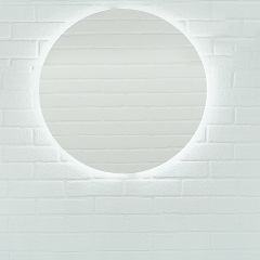 Зеркало Moon 72 white с подсветкой Sansa (SMo1046Z) в Верхней Салде - verhnyaya-salda.mebel24.online | фото 3