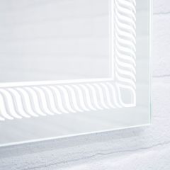 Зеркало Паликир 700х700 с подсветкой Домино (GL7051Z) в Верхней Салде - verhnyaya-salda.mebel24.online | фото 4