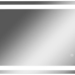 Зеркало Прага 800х550 с подсветкой Домино (GL7021Z) в Верхней Салде - verhnyaya-salda.mebel24.online | фото