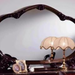 Зеркало в раме (01.350) Роза (могано) в Верхней Салде - verhnyaya-salda.mebel24.online | фото 1