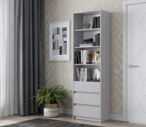 АЙДЕН СТЛ06-600 Стеллаж с 3 ящиками (серый) в Верхней Салде - verhnyaya-salda.mebel24.online | фото