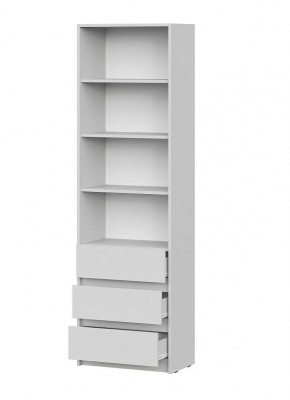 АЙДЕН СТЛ06-600 Стеллаж с 3 ящиками (серый) в Верхней Салде - verhnyaya-salda.mebel24.online | фото 2