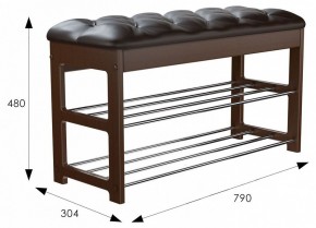 Банкетка-стеллаж для обуви Грейс в Верхней Салде - verhnyaya-salda.mebel24.online | фото