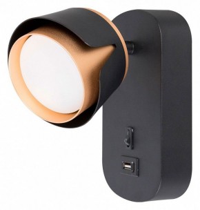 Бра Arte Lamp Amaks A8026AP-1BK в Верхней Салде - verhnyaya-salda.mebel24.online | фото
