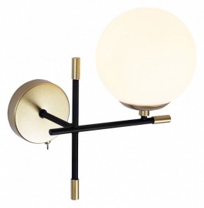 Бра Arte Lamp Arkab A2225AP-1BK в Верхней Салде - verhnyaya-salda.mebel24.online | фото