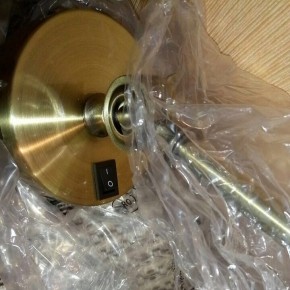Бра Arte Lamp Braccio A2054AP-1AB в Верхней Салде - verhnyaya-salda.mebel24.online | фото