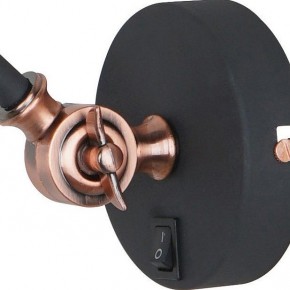 Бра Arte Lamp Braccio A2054AP-1BK в Верхней Салде - verhnyaya-salda.mebel24.online | фото