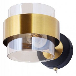 Бра Arte Lamp Carlo A8205AP-1BK в Верхней Салде - verhnyaya-salda.mebel24.online | фото
