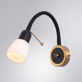 Бра Arte Lamp Lettura A7009AP-1BK в Верхней Салде - verhnyaya-salda.mebel24.online | фото 2