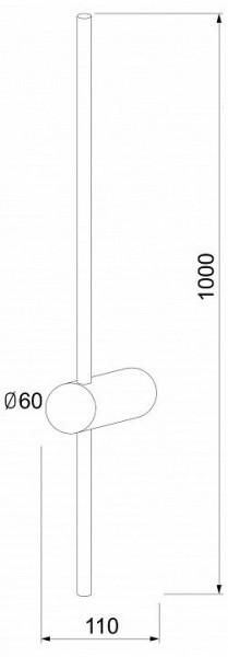 Бра Elektrostandard Cane a061491 в Верхней Салде - verhnyaya-salda.mebel24.online | фото 3