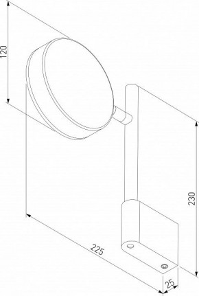 Бра Elektrostandard Tobi a064592 в Верхней Салде - verhnyaya-salda.mebel24.online | фото 4