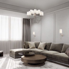 Бра Eurosvet Abbey 60164/1 никель в Верхней Салде - verhnyaya-salda.mebel24.online | фото 2