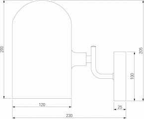 Бра Eurosvet Bambola 60157/1 латунь в Верхней Салде - verhnyaya-salda.mebel24.online | фото 4