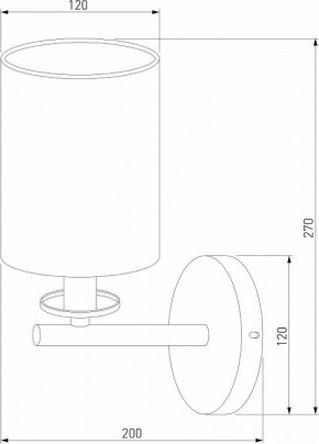 Бра Eurosvet Caprera 60146/1 латунь в Верхней Салде - verhnyaya-salda.mebel24.online | фото 3