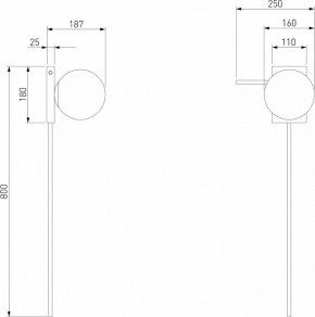 Бра Eurosvet Fredo 40033/1 латунь в Верхней Салде - verhnyaya-salda.mebel24.online | фото 3