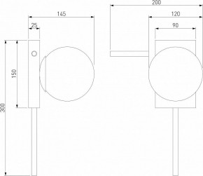 Бра Eurosvet Fredo 40036/1 латунь в Верхней Салде - verhnyaya-salda.mebel24.online | фото 4