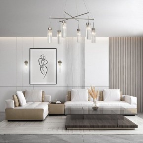 Бра Eurosvet Gilian 60163/1 никель в Верхней Салде - verhnyaya-salda.mebel24.online | фото 2