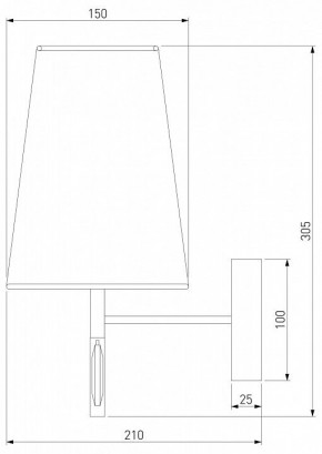 Бра Eurosvet Milazzo 60137/1 хром в Верхней Салде - verhnyaya-salda.mebel24.online | фото 4