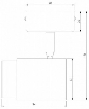 Бра Eurosvet Morgan 20124/1 белый/ хром в Верхней Салде - verhnyaya-salda.mebel24.online | фото 3
