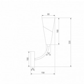 Бра Eurosvet Rhyton 60167/1 латунь в Верхней Салде - verhnyaya-salda.mebel24.online | фото 5