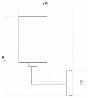 Бра Eurosvet Soffio 60134/1 никель в Верхней Салде - verhnyaya-salda.mebel24.online | фото 2