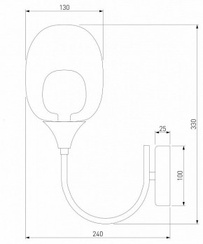 Бра Eurosvet Spritz 70218/1 латунь в Верхней Салде - verhnyaya-salda.mebel24.online | фото 4