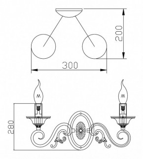 Бра Maytoni Perla ARM337-02-R в Верхней Салде - verhnyaya-salda.mebel24.online | фото 4