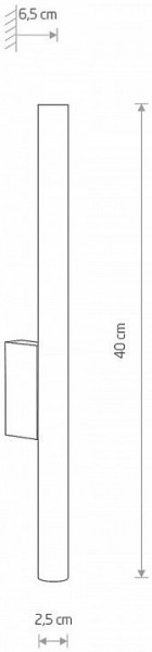 Бра Nowodvorski Laser Wall 8308 в Верхней Салде - verhnyaya-salda.mebel24.online | фото 2