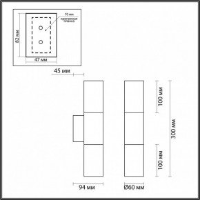 Бра Odeon Light Bazel 4281/2WA в Верхней Салде - verhnyaya-salda.mebel24.online | фото 4