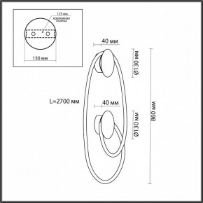 Бра Odeon Light Corda 4391/30WL в Верхней Салде - verhnyaya-salda.mebel24.online | фото 4