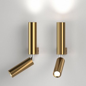 Бра с подсветкой Eurosvet Pitch 40020/1 LED латунь в Верхней Салде - verhnyaya-salda.mebel24.online | фото 2