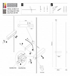 Бра ST-Luce Astente SL1589.111.01 в Верхней Салде - verhnyaya-salda.mebel24.online | фото 4