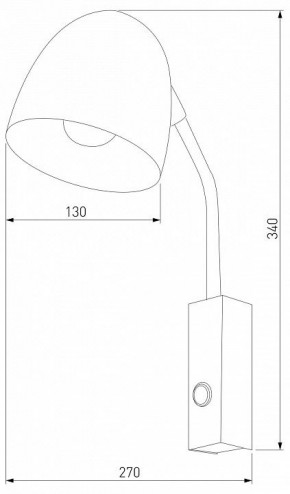 Бра TK Lighting Soho 4167 Soho Black в Верхней Салде - verhnyaya-salda.mebel24.online | фото 2