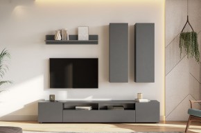 ДЕНВЕР Гостиная (Варианнт-2) Графит серый в Верхней Салде - verhnyaya-salda.mebel24.online | фото