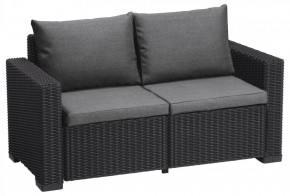 Диван Калифорния 2-х местный (California 2 Sofa), графит в Верхней Салде - verhnyaya-salda.mebel24.online | фото 2