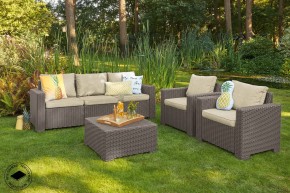 Диван Калифорния 3-х местный (California 2 Sofa), капучино в Верхней Салде - verhnyaya-salda.mebel24.online | фото 3